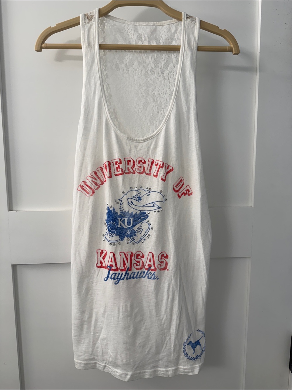 Victoria's Secret PINK Collegiate Kansas Jayhawks (KU) Tank